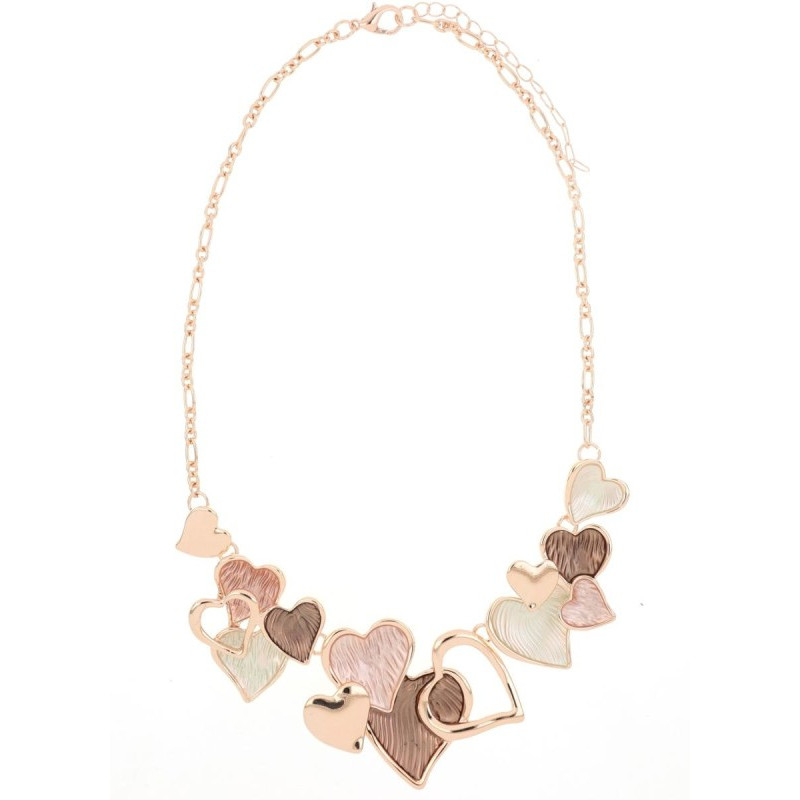 COLLANA CM 43+5 ARMONIA MM 27 IN OTTONE