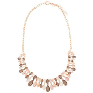 COLLANA CM 43+5 ARMONIA MM 27 IN OTTONE
