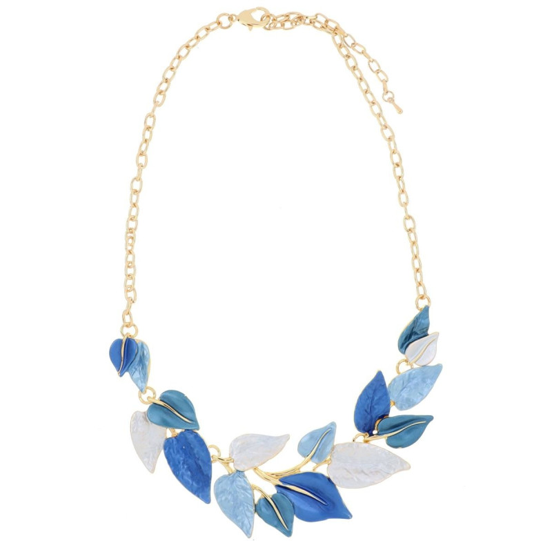 COLLANA CM 43+5 ARMONIA MM 27 IN OTTONE