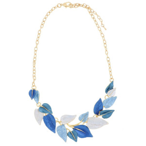 COLLANA CM 43+5 ARMONIA MM 27 IN OTTONE