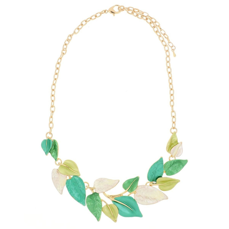 COLLANA CM 43+5 ARMONIA MM 27 IN OTTONE