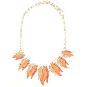 COLLANA CM 43+5 ARMONIA MM 27 IN OTTONE