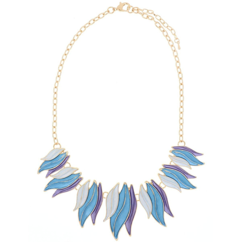 COLLANA CM 43+5 ARMONIA MM 27 IN OTTONE