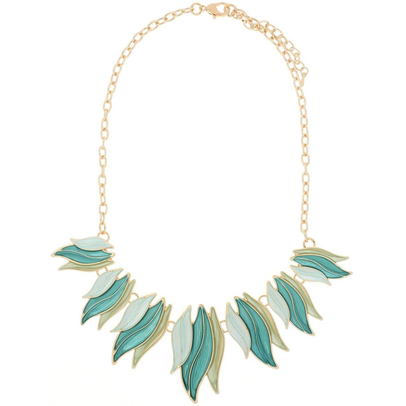 COLLANA CM 43+5 ARMONIA MM 27 IN OTTONE