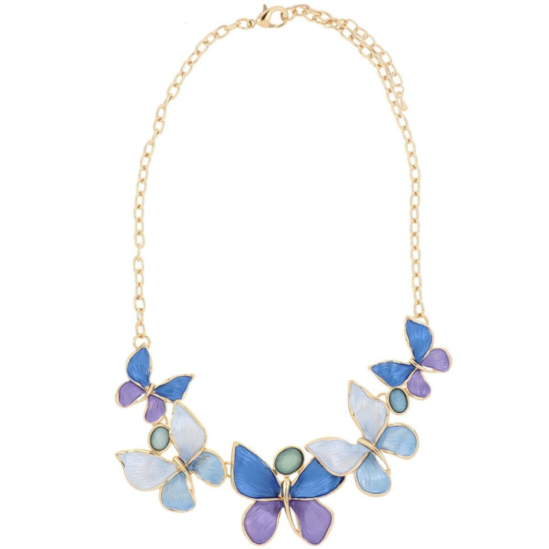 COLLANA CM 43+5 ARMONIA MM 27 IN OTTONE