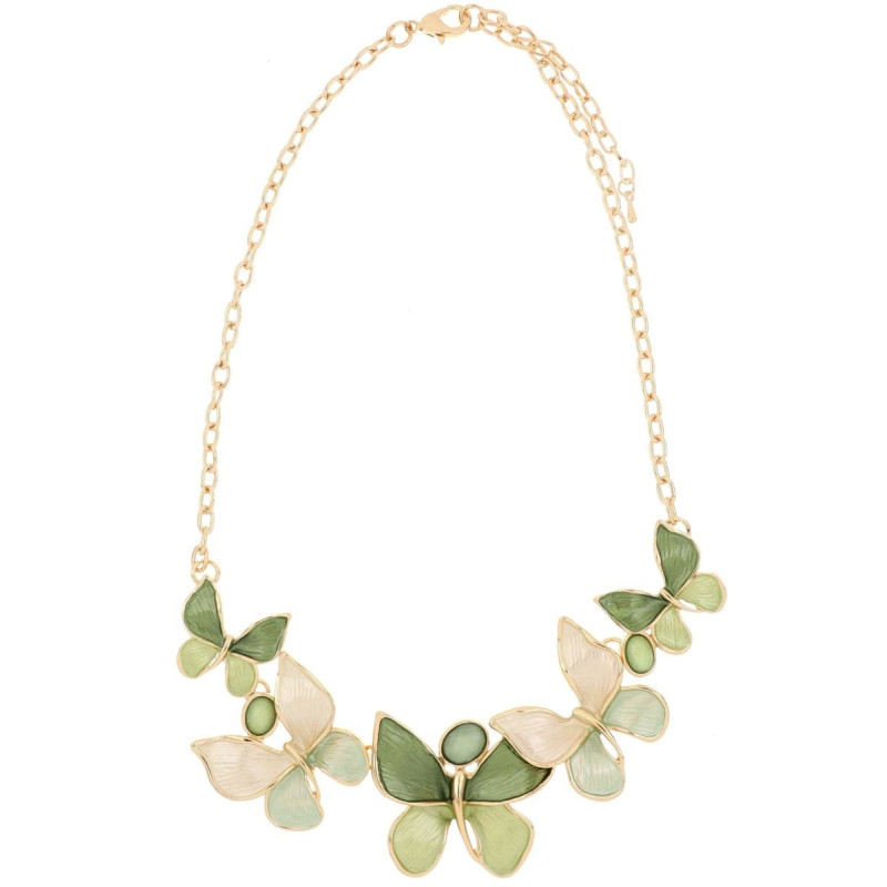 COLLANA CM 43+5 ARMONIA MM 27 IN OTTONE