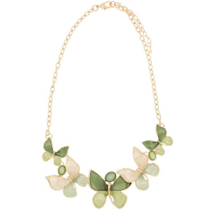 COLLANA CM 43+5 ARMONIA MM 27 IN OTTONE