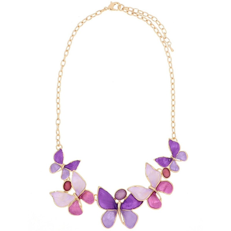 COLLANA CM 43+5 ARMONIA MM 27 IN OTTONE