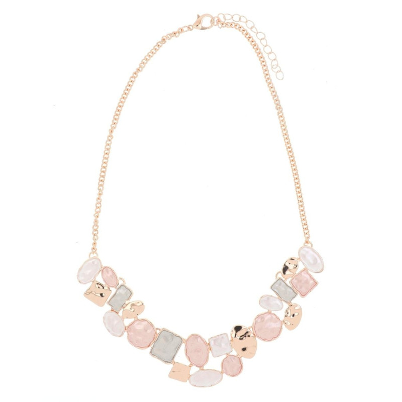 COLLANA CM 41+5 ARMONIA MM 25 IN OTTONE