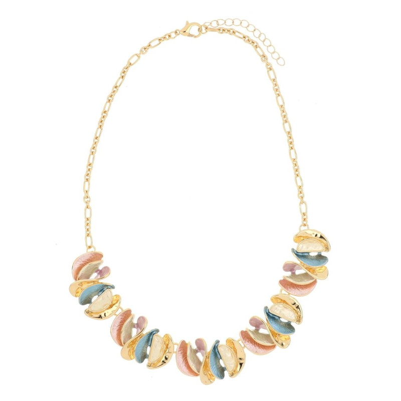 COLLANA CM 43+5 ARMONIA MM 25 IN OTTONE