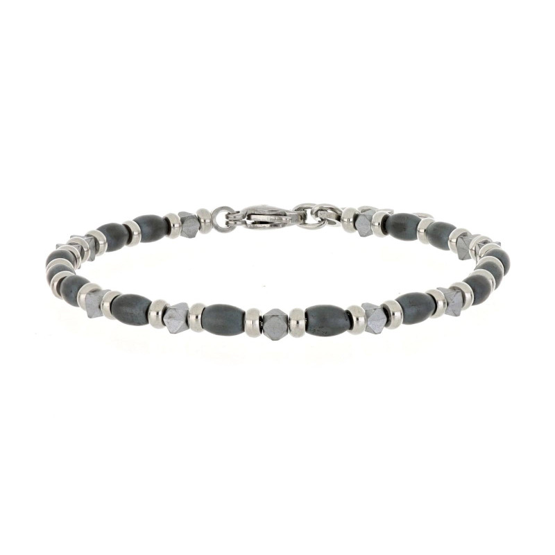 BRACCIALE CM 19+2 UOMO IN ACCIAIO