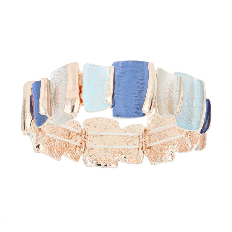 BRACCIALE ARMONIA LARG. 20 E 15 MM IN OTTONE