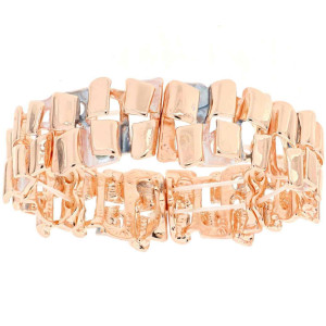 BRACCIALE ARMONIA MM 18 IN OTTONE