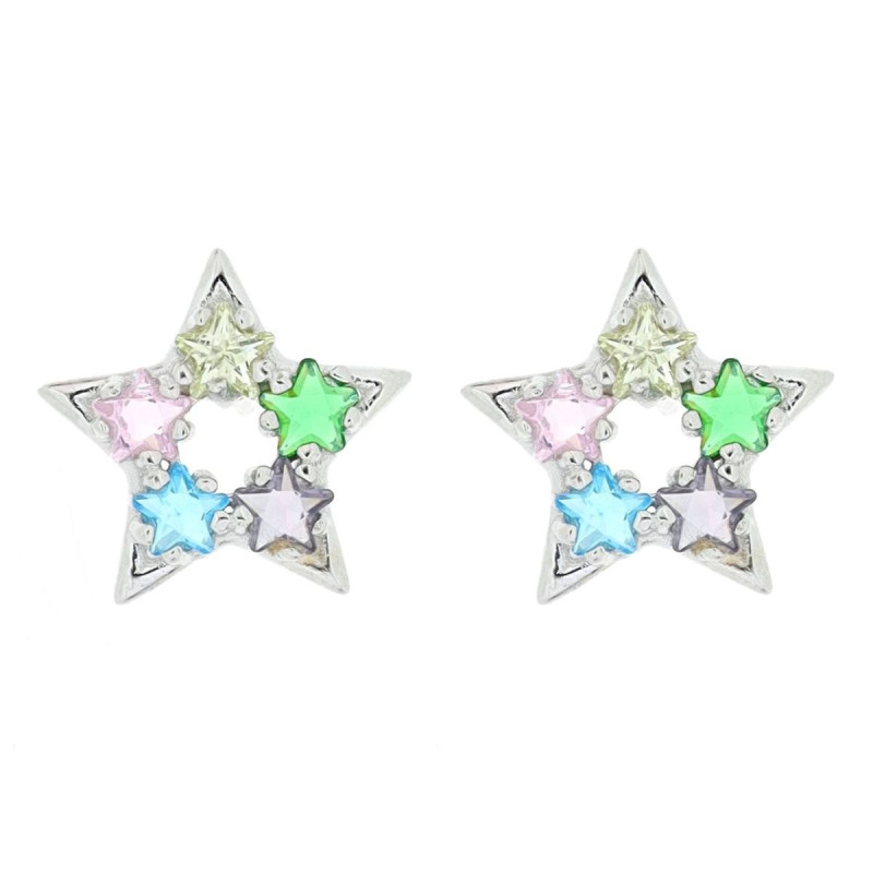 ORECCHINI DEMETRA MM 11 IN ARGENTO 925 STELLA