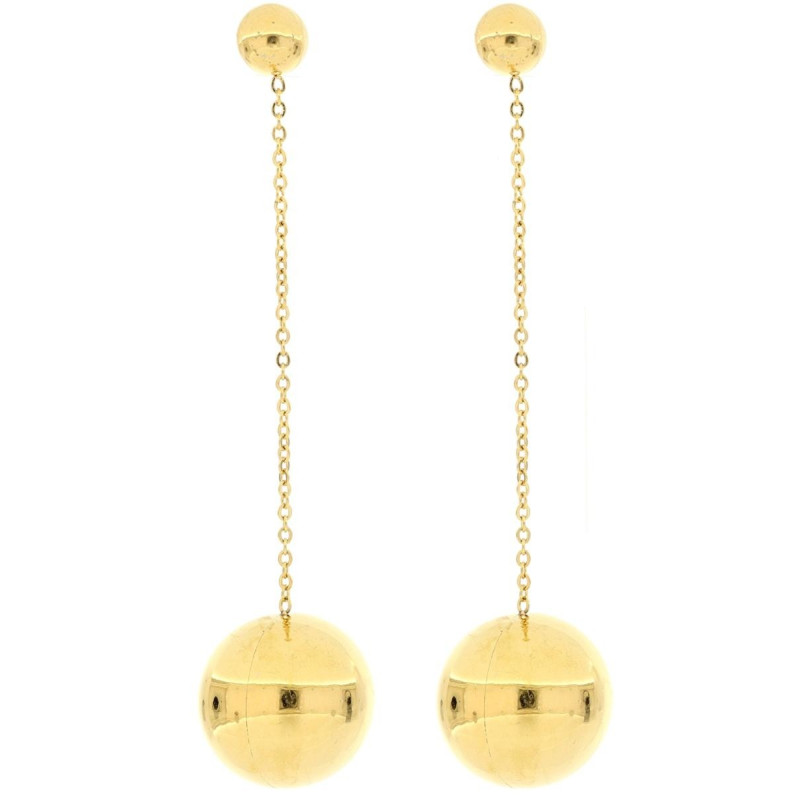 ORECCHINI MM 80 ASTERIA IN ACCIAIO