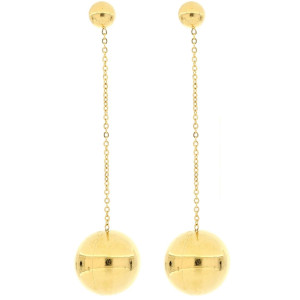 ORECCHINI MM 80 ASTERIA IN ACCIAIO