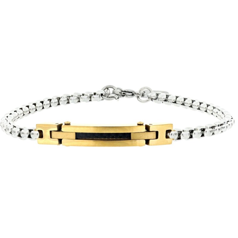 BRACCIALE CM 20 UOMO IN ACCIAIO MM 6