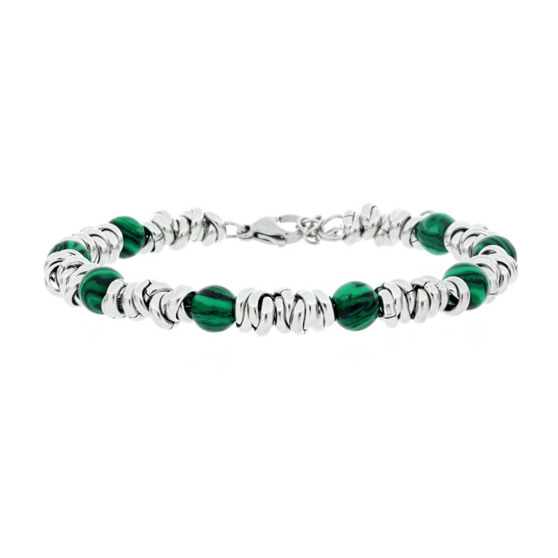 BRACCIALE CM 17+3 UOMO IN ACCIAIO MM 6