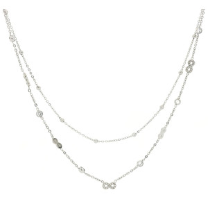 COLLANA CM 41+5 AFRODITE IN ACCIAIO