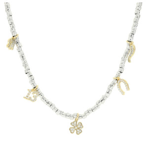 COLLANA CM 40+5 CLORIS IN ARGENTO 925