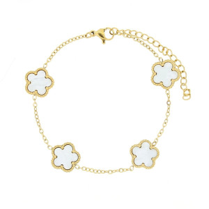 BRACCIALE CM 17+5 CALLIOPE IN ACCIAIO MM 12