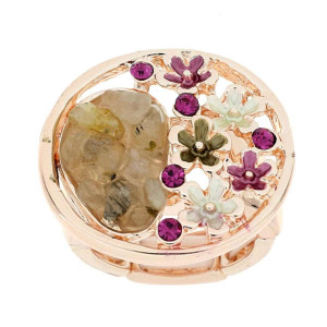 ANELLO MM 26x28 ARMONIA IN OTTONE