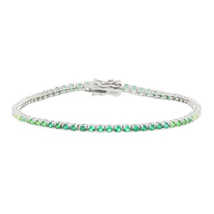 BRACCIALE CM 16 TENNIS 2MM IN ARGENTO 925