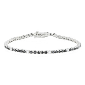 BRACCIALE CM 16 TENNIS 2MM IN ARGENTO 925
