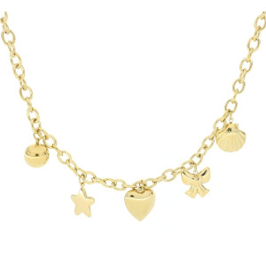 COLLANA CM 41+6 ERA IN ACCIAIO MM 15