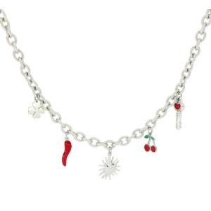 COLLANA CM 41+5 ERA IN ACCIAIO MM 16