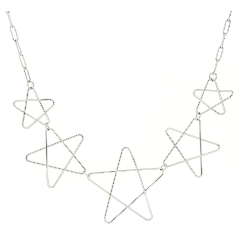COLLANA CM 42+5 AFRODITE IN ACCIAIO