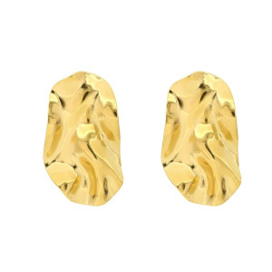 ORECCHINI CIRCE IN ACCIAIO MM 38X22