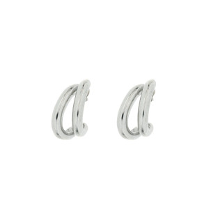 ORECCHINI CIRCE IN ACCIAIO MM 23X11