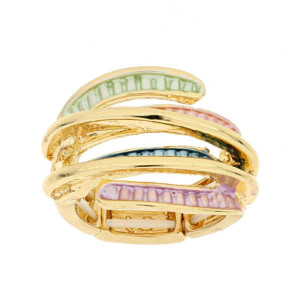 ANELLO MM 20x32 ARMONIA IN OTTONE