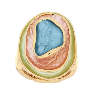 ANELLO MM 30 ARMONIA IN OTTONE