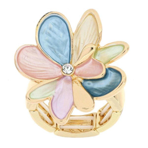 ANELLO MM 29 ARMONIA IN OTTONE