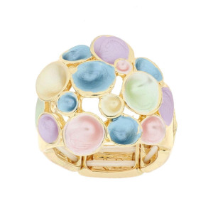 ANELLO MM 24 ARMONIA IN OTTONE