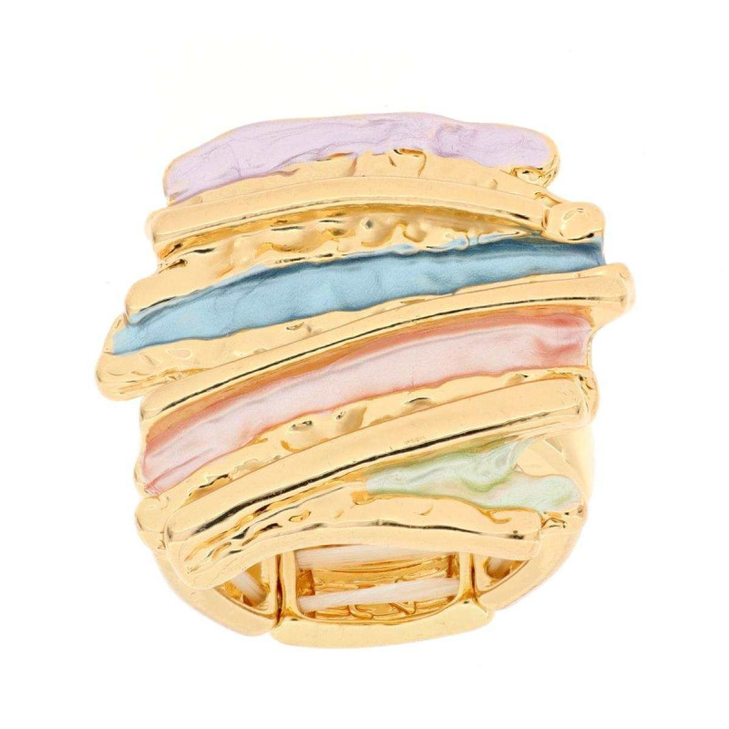 ANELLO MM 27 ARMONIA IN OTTONE