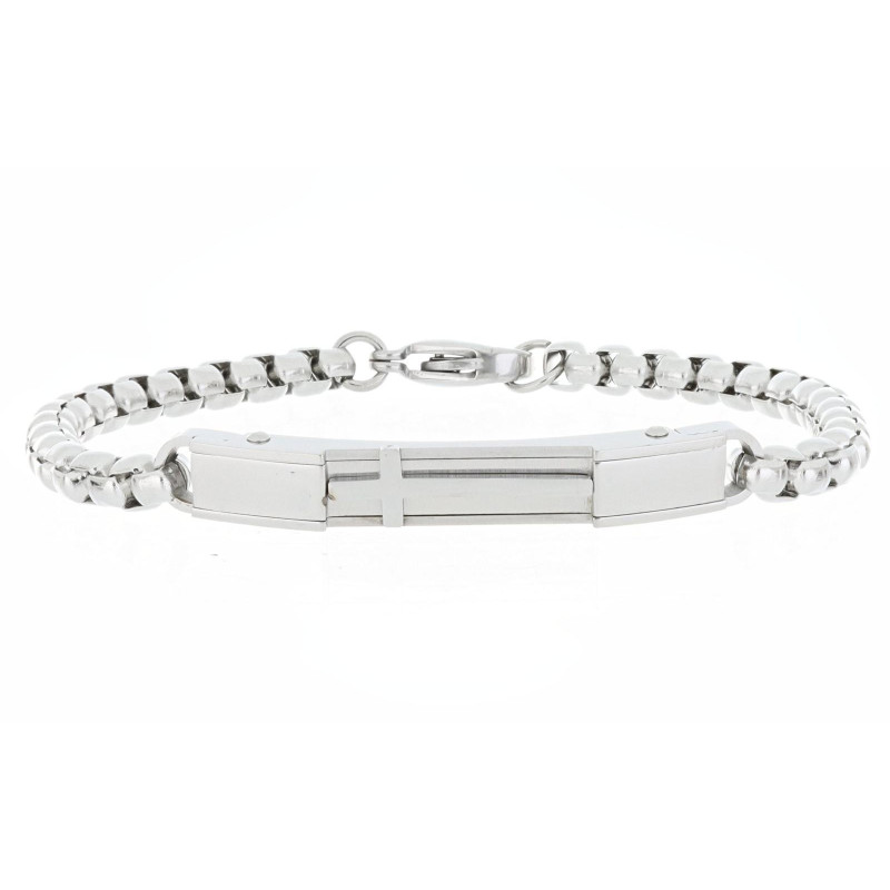 BRACCIALE CM 22 UOMO IN ACCIAIO