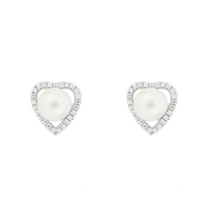 ORECCHINI PERLA IN ARGENTO 925