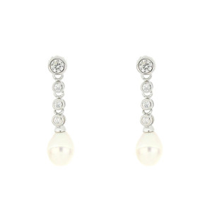 ORECCHINI PERLA IN ARGENTO 925