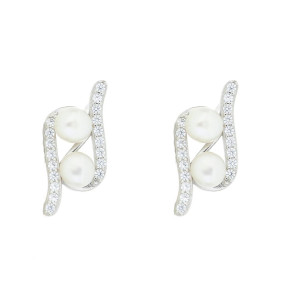 ORECCHINI PERLA IN ARGENTO 925