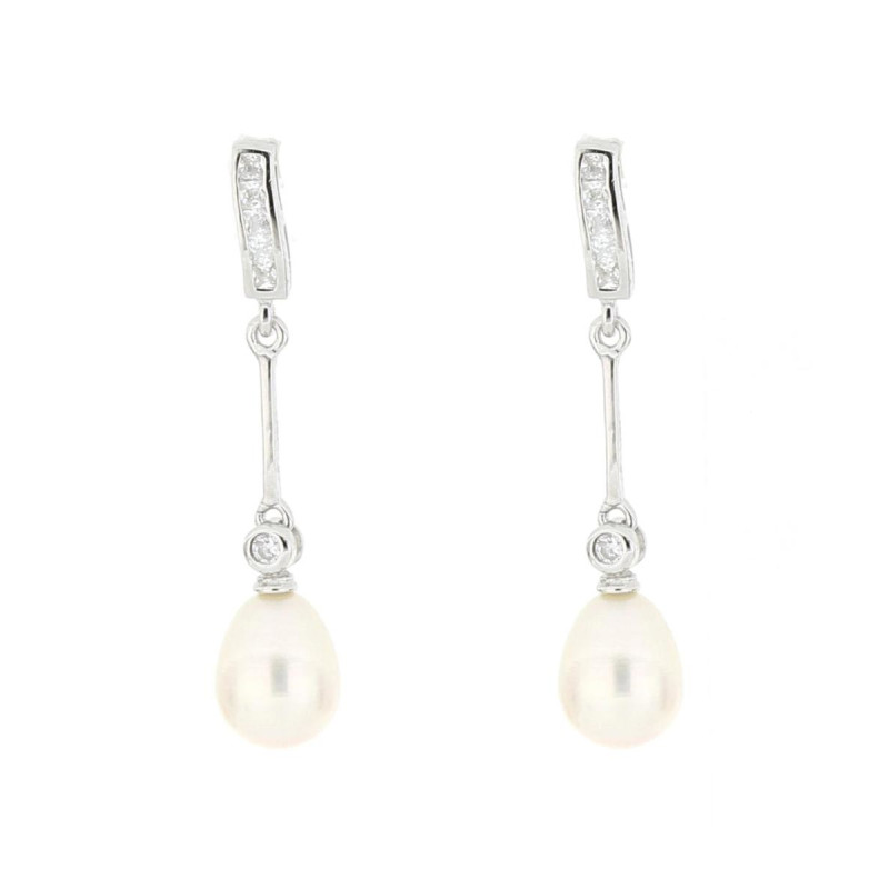 ORECCHINI PERLA IN ARGENTO 925