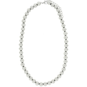 COLLANA "SFERA" CM 41+5 MM 8 ASTERIA IN ACCIAIO