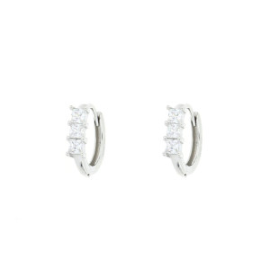 ORECCHINI BOCCOLE IN ARGENTO 925