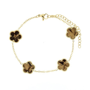 BRACCIALE CM 17+5 CALLIOPE IN ACCIAIO MM 12