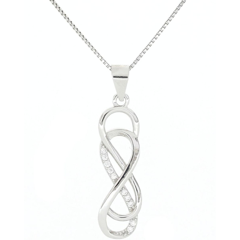 PENDENTE INFINITO IN ARGENTO 925