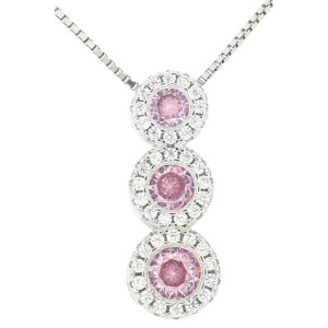 PENDENTE MM 18 DEGRADE' IN ARGENTO 925