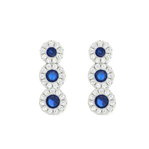 ORECCHINI MM 15 DEGRADE' IN ARGENTO 925