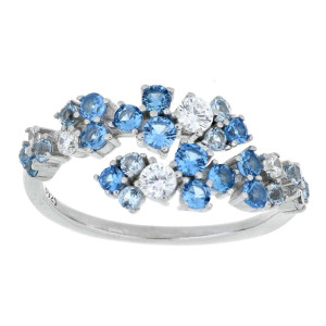 ANELLO MADRID 19 MM IN ARGENTO 925